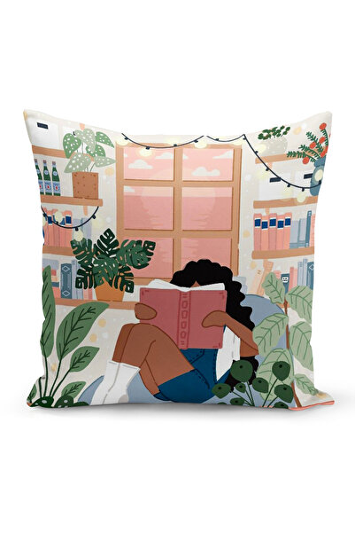 Bertille Home Bohemian Series Double Sided Digital Printed Throw Pillow Case (Bohemian Cushion Cover)