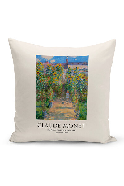 Bertille Home Husă de pernă cu imprimare digitală pe două fețe Art Series (Hu...