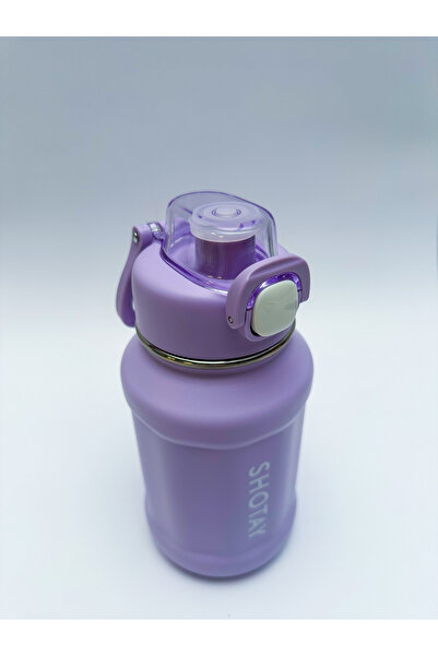 ORVO Çelik Termos Matara – Pipetli & Emzikli, Kilitli Kapak 720 ML Pembe Shotay ST8238