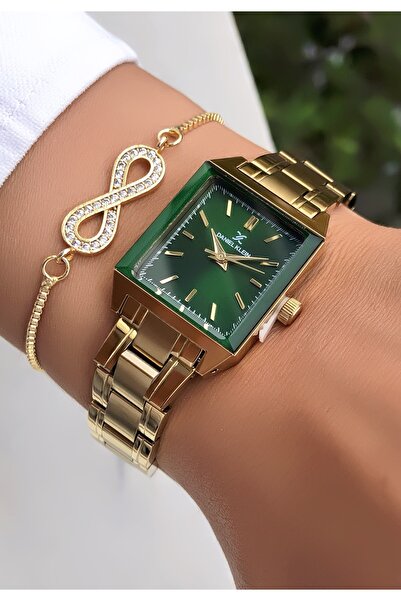 Daniel Klein DANİEL KLEİN KADIN SAAT SU GEÇİRMEZ ÇELİK KORDON BİLEKLİK HEDİYELİ