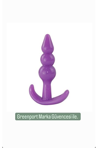 Greenport Anal Tıkaç Boğumlu Mastürbatör Dildo Penis Vajina Fantezi Oyuncak Erotik