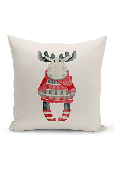 Bertille Home غطاء وسادة مطبوع رقميًا مزدوج الجوانب من سلسلة رأس السنة الجديد...