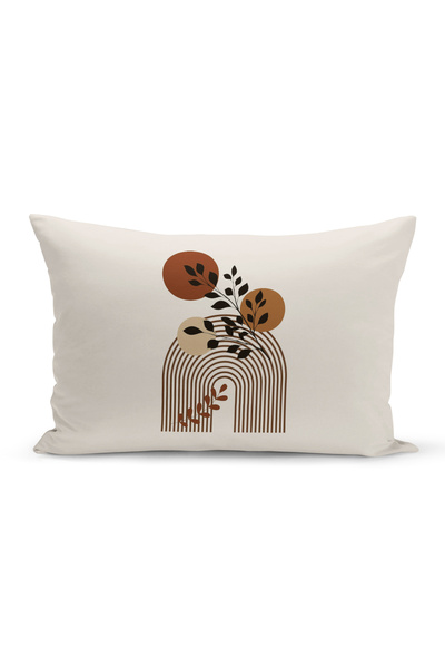 Bertille Home Minimalist Series Double Sided Digital Printed Throw Pillow Cover