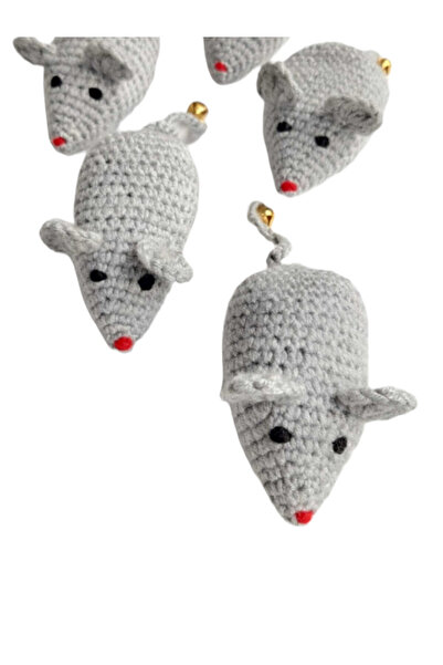 Be Cat Catnip Mouse Model Cat Toy with Bells