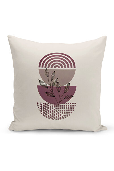 Bertille Home Series Minimalist Digital Printed Double Sided Throw Pillow Cover