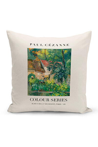 Bertille Home Husă de pernă cu imprimare digitală pe două fețe Art Series (Hu...