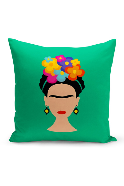 Bertille Home Retro Series Double Sided Digital Printed Throw Pillow Case (Retro Cushion Cover)