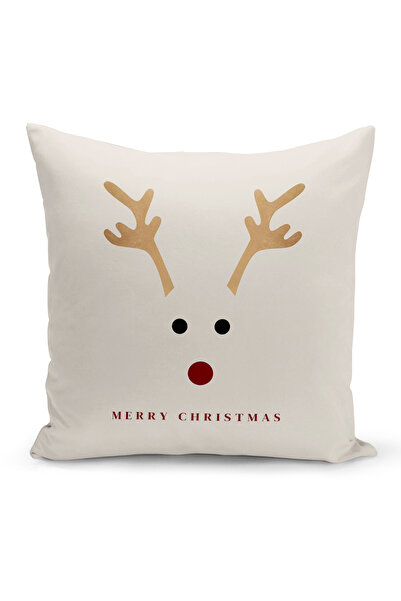 Bertille Home New Year Series Double Sided Digital Printed Throw Pillow Case ...