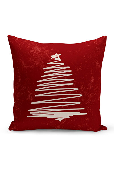 Bertille Home غطاء وسادة مطبوع رقميًا مزدوج الجوانب من سلسلة رأس السنة الجديدة (غطاء لعيد الميلاد وعيد الميلاد)