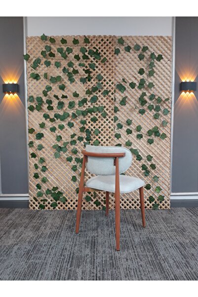 MEDA CONCEPT Polo Sandalye Mutfak Salon Yemek Odası Sandalyesi Metal Ayaklı 1 Adet