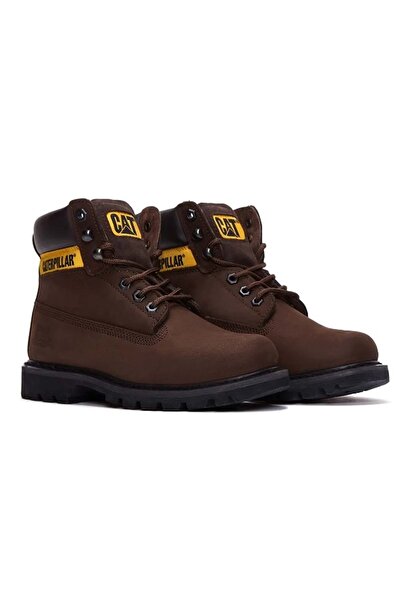Caterpillar Cat 015G100095 COLORADO Deri Caterpıllar Unisex Bot KAHVERENGİ