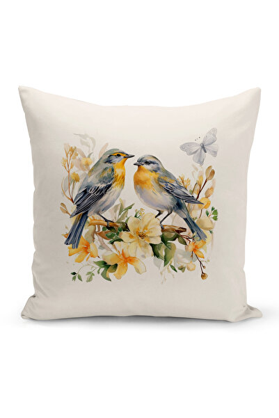 Bertille Home Двустранна калъфка за възглавница с дигитален печат Vintage Series