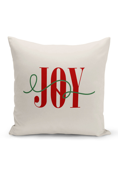 Bertille Home Новогодишна серия Двустранна калъфка за възглавница с цифров пе...