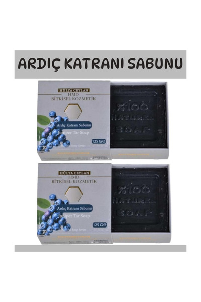 HMD BİTKİSEL KOZMETİK Ardıç Katranı Sabunu 2 Ad X 125 gr