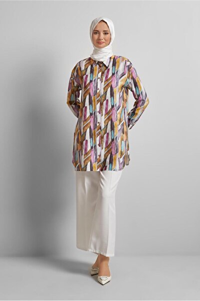 Alvina Patterned Tunic 45746