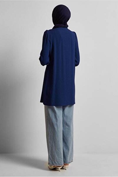 Alvina Tunic with Tie Collar 45625