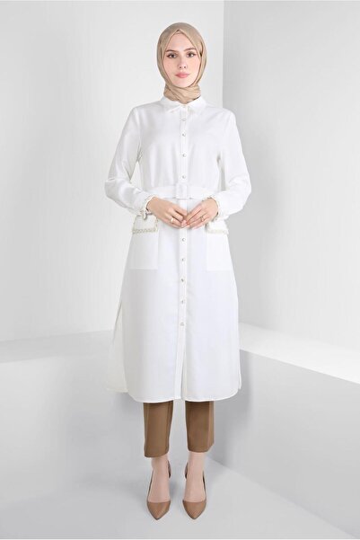 Alvina TUNICA DETALIU BRODERIE CU CUREA 44220