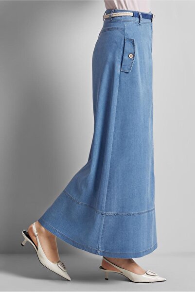 Alvina KEMERLİ DENİM ETEK 60672