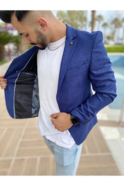 Luisero Чоловіча синя куртка