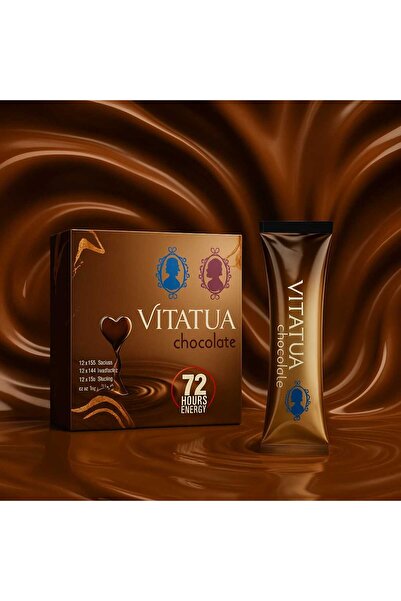 VİTA TUA vitatua energy chocolate 12 adet