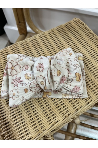 Lolidenss Bandă cu model de flori cu design minim