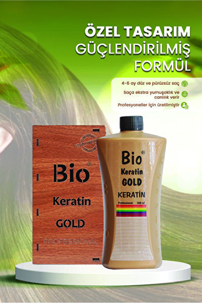 Bio Keratin Gold Özel Brezilya Fönü Keratini 700 ml 8690490106638