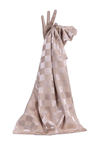 Invee Magnificent Square Scarf Beige