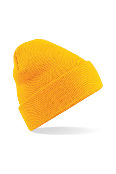 RONIC X Basic Knitted Beanie, unisex, gold, universal size