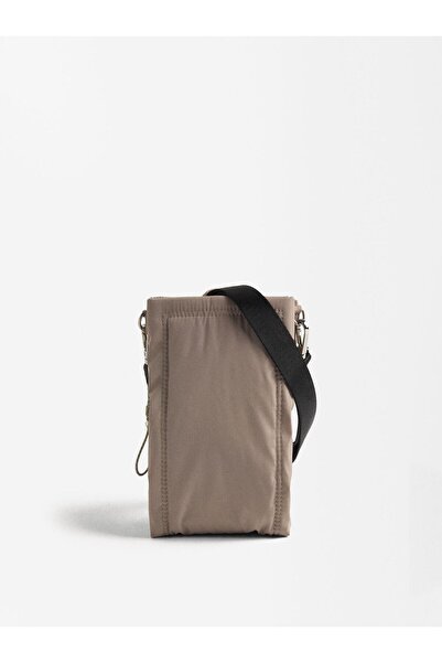 PARFOIS Teknik Kumaş Çapraz Askılı Çanta