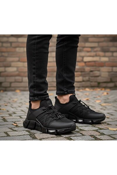 Wickers Чоловічі спортивні черевики Чорні Сезонні Повсякденні Ортопедичні 2465