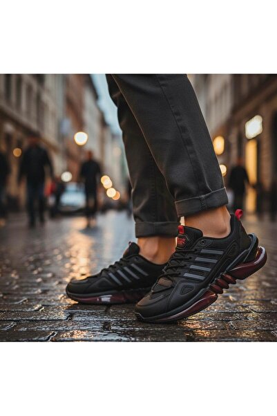 Wickers 2617 Сезонні водонепроникні кросівки Air Zoom для чоловіків, чорні