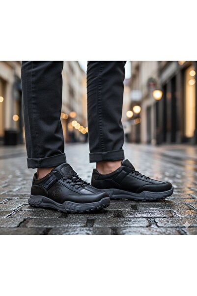 Shubuu أحذية رجالية يومية موسمية شتوية من الجلد الطبيعي، أحذية طبية ذكية بربا...