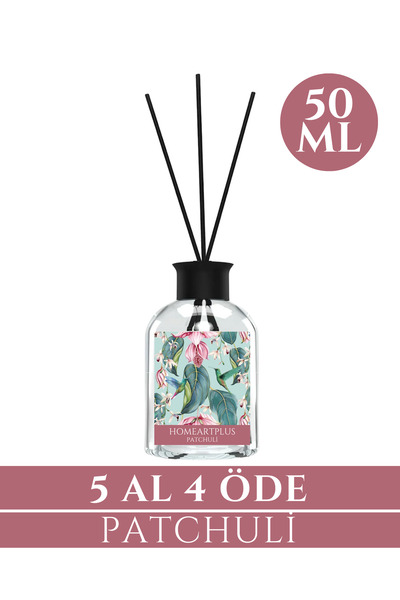 homeartplus Paçuli oda kokusu bambu esansiyel uçucu yağ 50 ml