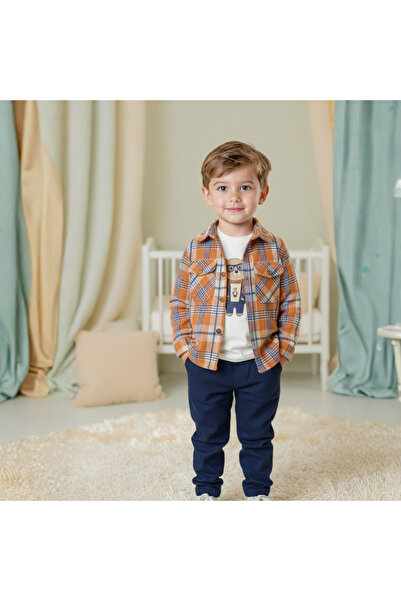 Cattac Kids CattacKids | Erkek Çocuk Gömlek ve Pantolon Takımı (2-5 Yaş)