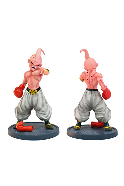 BANDAI Majin Buu 19cm/7.48in Anime Dragon Ball Z Figure Majin Buu Action Figures PVC Statue Collection Mode