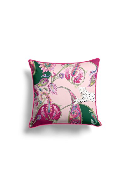 Maxxdeco 43x43 cm Biyeli kadife Kırlent Kılıfı- 12434