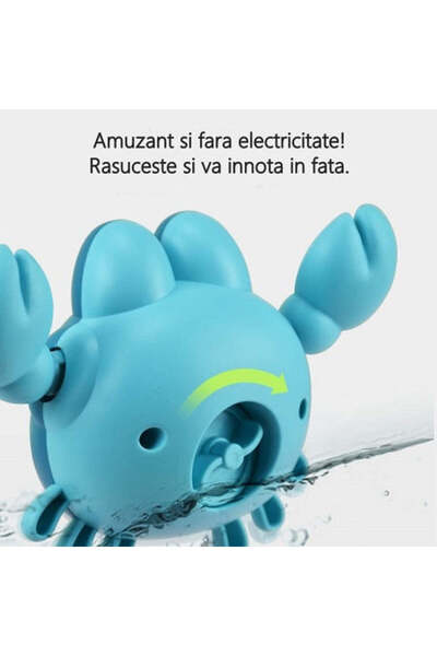 AQUAJOY Jucarie De Baie Crab Bleu | 4