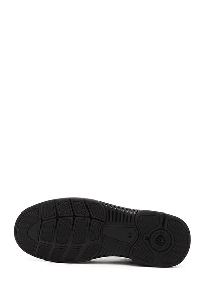 GÖNDERİ(R) Men's Black Lace-Up Genuine Leather Comfort Shoes