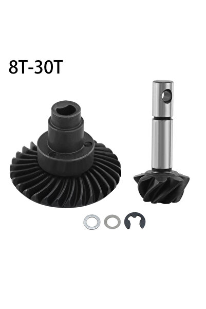 Choice ترس محور مخروطي حلزوني فولاذي 8T 30T 8T 24T/27T/30T/33T لزاحف RC 1/10 ...