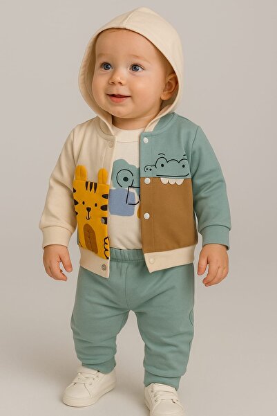 bebekyol Tiger Mix Baby Set