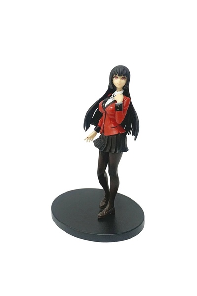 BANDAI مع تماثيل الأنمي جابامي يوميكو كاكيجوروي - نموذج مقامر قهري من مادة البولي فينيل كلوريد نموذج تي قابل للتجميع