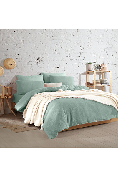 destinyhometex Premium 100% Cotton Double Muslin Duvet Cover Set 200X220 cm