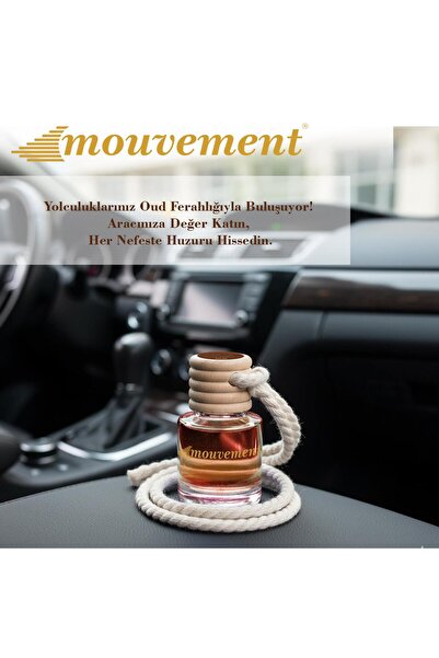 MOUVEMENT Ud Esintisi 8 ml Oto Kokusu – Yoğun ve Etkileyici Bir Lüks Dokunuş