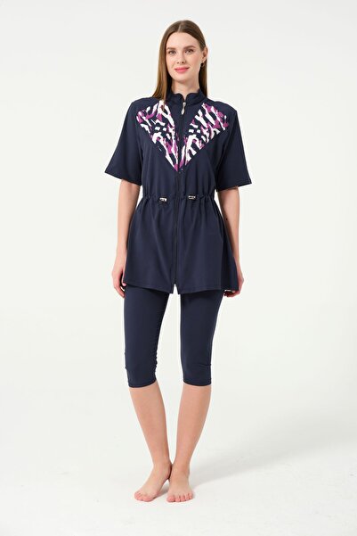 TESMAY SEMI COVER TESETURY SWIMSUIT