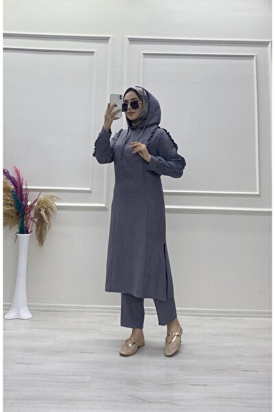 moda acar Linen Ayrobi̇n Fabric Set