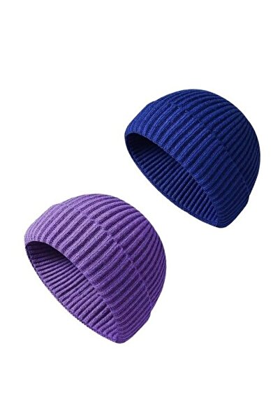 Rupen Kraft 2 штуки короткі шапки, шапки хіпстер, шапки-капюшони, шапки Леон, шапки хіп-хоп, шапки-капюшони