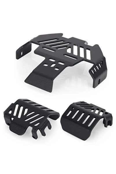 Choice 3 Pcs Guard 7PCS Metal Skid Plate Set for Traxxas TRX-4 RC Car Underbo...