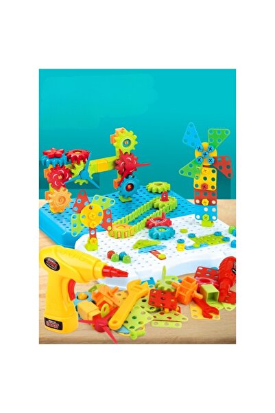Flippy Drill puzzle construction set | Build&Learn