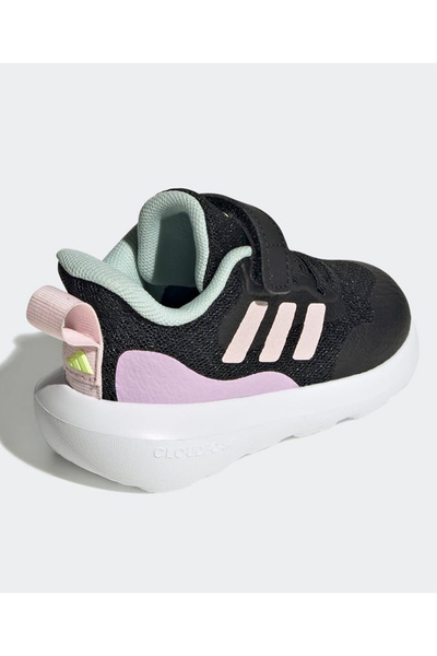 adidas FORTARUN 3.0 SHOES INFANTS-Core Black/Clear Pink