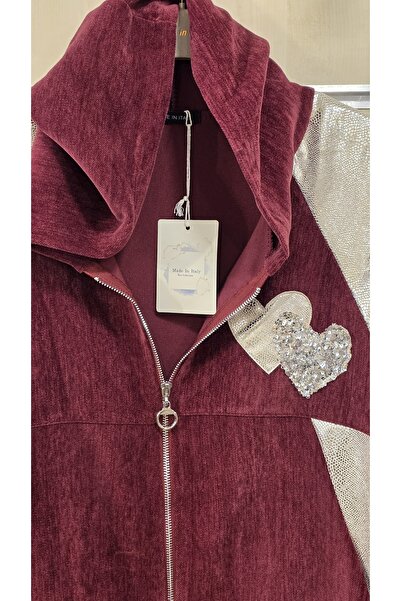 Park Moda Velvet Jacket Gilded Hooded